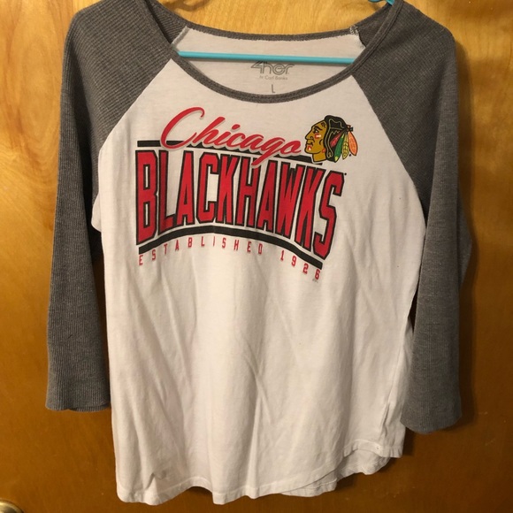 Tops - Blackhawks Raglan